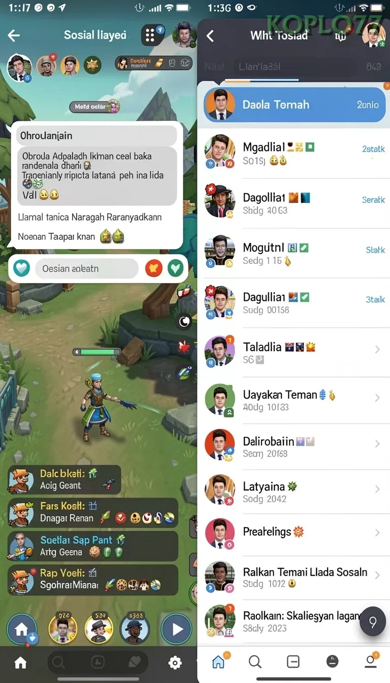 Cuplikan layar SEKARANG — pengaturan akun